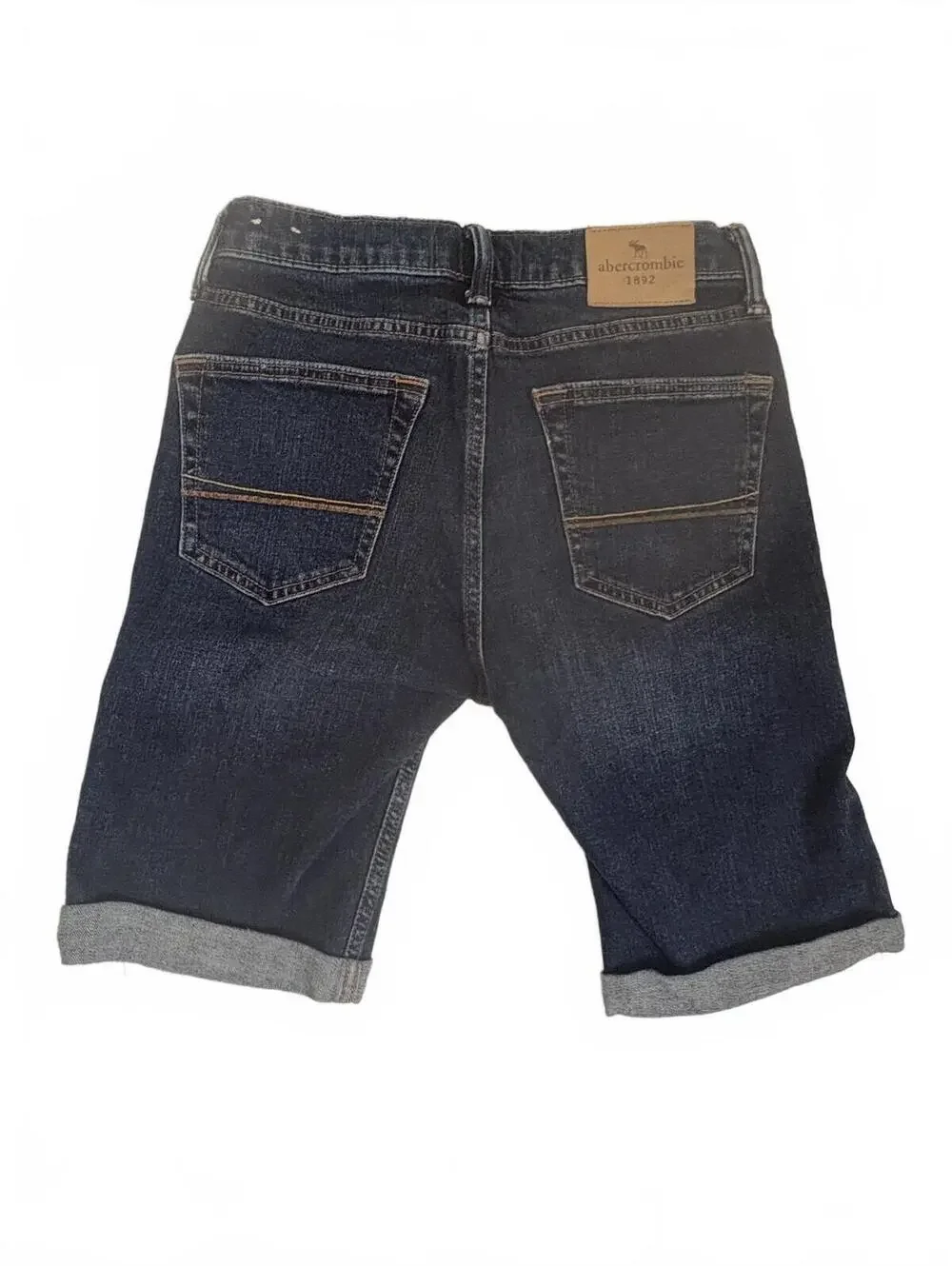 Abercrombie Kids | Girls Long Bermuda Denim Jean Shorts Ripped Size 13/14